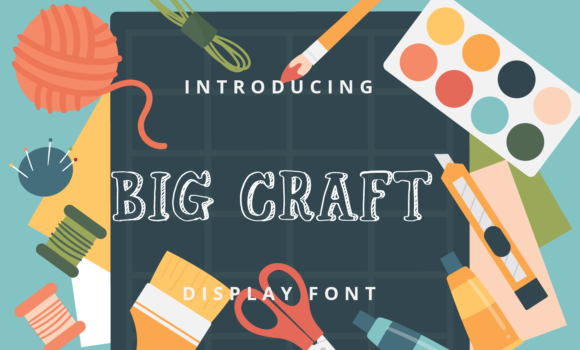 Big Craft Font - Featured Image