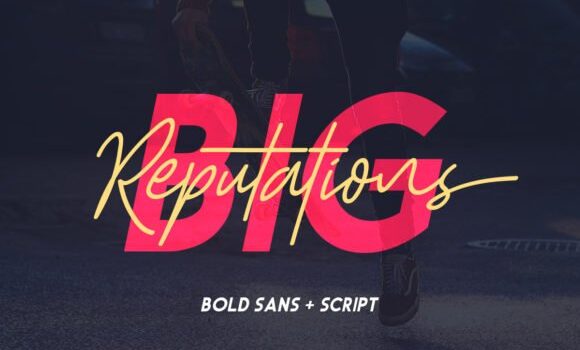 Big Reputation Duo Font: Fonts Free Download Big Reputation Duo Font - Featured Image