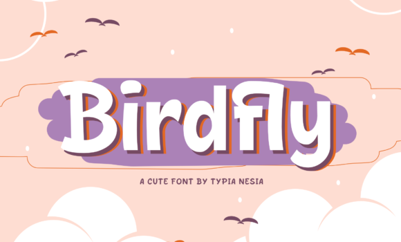 Birdfly Font - Featured Image