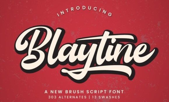 Blaytine Font - Featured Image