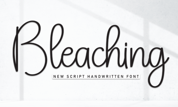 Bleaching Font: Fonts Free Download Bleaching Font - Featured Image
