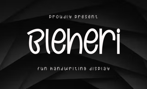 Bleheri Font: Fonts Free Download Bleheri Font - Featured Image