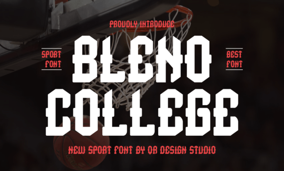 Bleno College Font - Featured Image