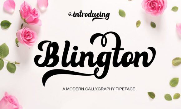 Blington Font - Featured Image