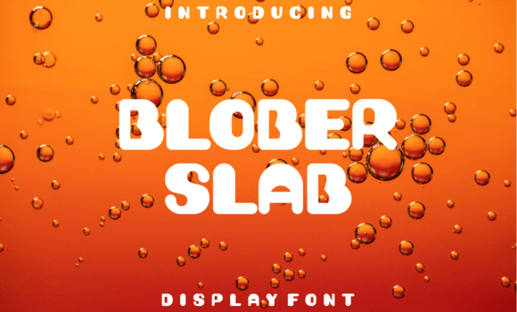 Blober Slab Font: Fonts Free Download Blober Slab Font - Featured Image