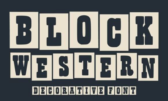 Block Western Font: Fonts Free Download Block Western Font - Featured Image