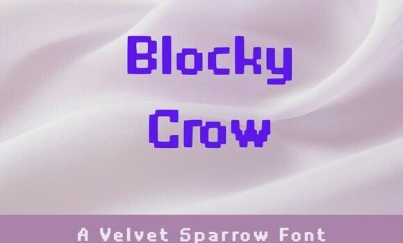 Blocky Crow Font: Fonts Free Download Blocky Crow Font - Featured Image