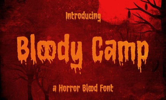 Bloody Camp Font: Fonts Free Download Bloody Camp Font - Featured Image