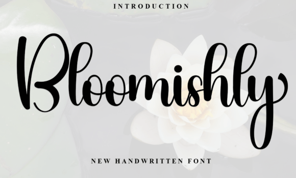 Bloomishly Font: Fonts Free Download Bloomishly Font - Featured Image