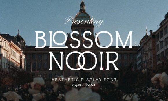 Blossom Noir Font: Fonts Free Download Blossom Noir Font - Featured Image