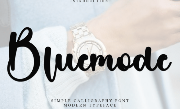 Bluemode Font: Fonts Free Download Bluemode Font - Featured Image