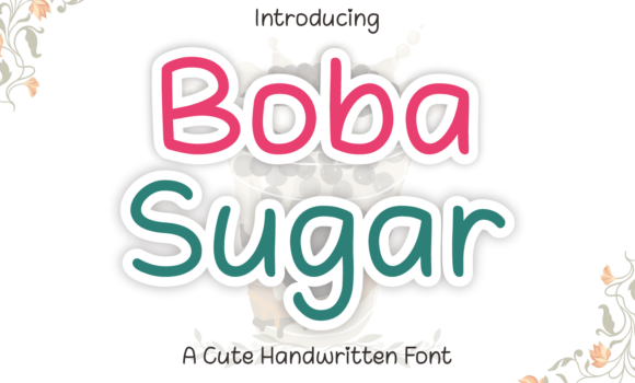 Boba Sugar Font: Fonts Free Download Boba Sugar Font - Featured Image