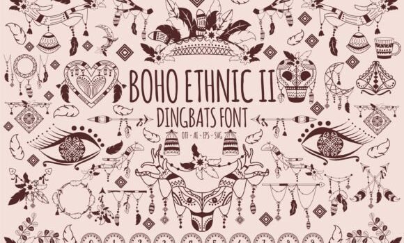 Boho Ethnic II Font: Fonts Free Download Boho Ethnic II Font - Featured Image
