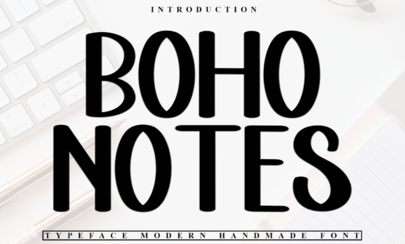 Boho Notes Font - Featured Image