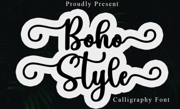 Boho Style Font: Fonts Free Download Boho Style Font - Featured Image