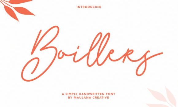 Boillers Font: Fonts Free Download Boillers Font - Featured Image