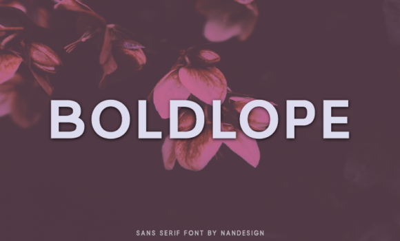 Boldlope Font - Featured Image