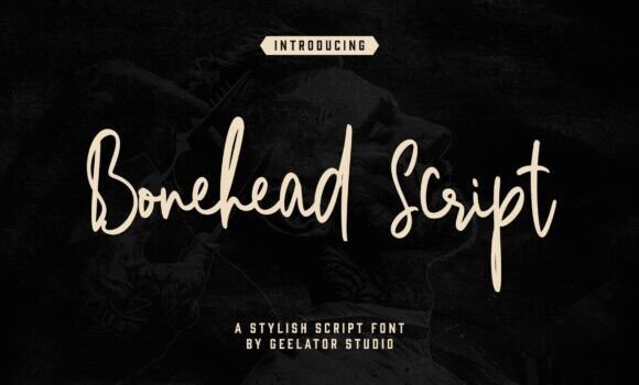 Bonehead Script Font - Featured Image