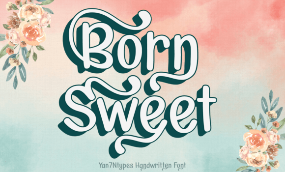 Born Sweet Font: Fonts Free Download Born Sweet Font - Featured Image