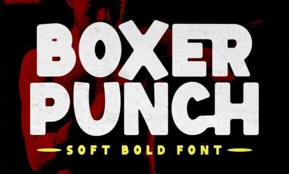 Boxer Punch Font - Featured Image