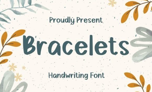 Bracelets Font: Fonts Free Download Bracelets Font - Featured Image