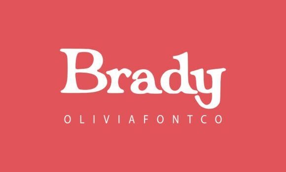 Brady Font: Fonts Free Download Brady Font - Featured Image