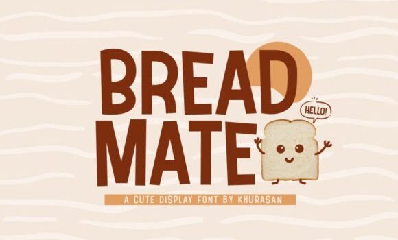 Bread Mate Font: Fonts Free Download Bread Mate Font - Featured Image
