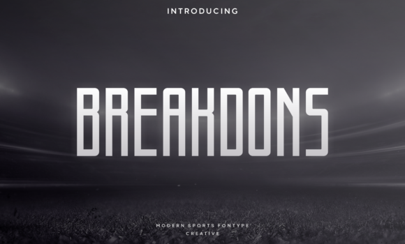 Breakdons Font: Fonts Free Download Breakdons Font - Featured Image
