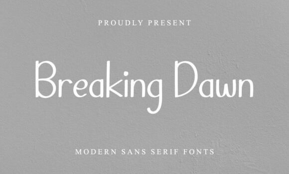Breaking Dawn Font: Fonts Free Download Breaking Dawn Font - Featured Image