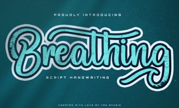 Breathing Font: Fonts Free Download Breathing Font - Featured Image