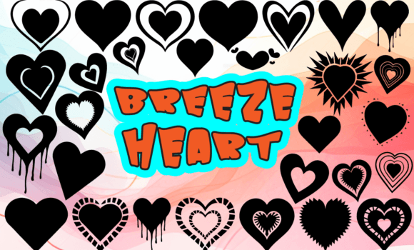Breeze Heart Font: Fonts Free Download Breeze Heart Font - Featured Image