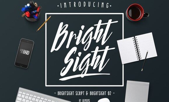 Bright Sight  Font - Featured Image