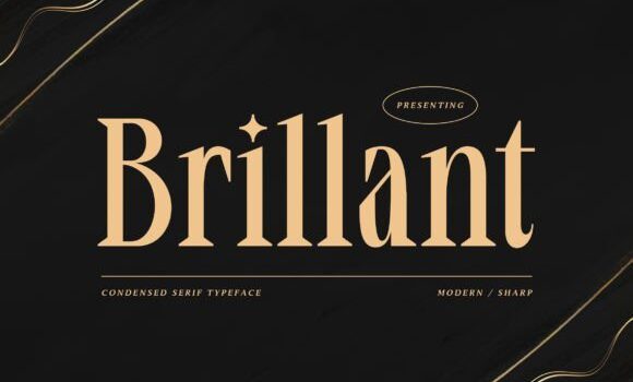 Brillant Font: Fonts Free Download Brillant Font - Featured Image