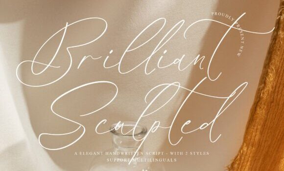 Brilliant Sculpted Font: Fonts Free Download Brilliant Sculpted Font - Featured Image