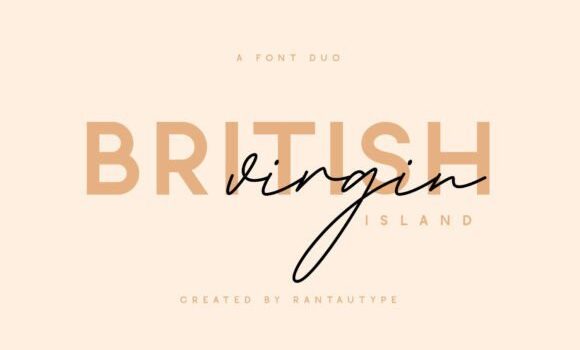 British Virgin Font: Fonts Free Download British Virgin Font - Featured Image