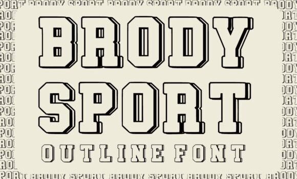 Brody Sport Font: Fonts Free Download Brody Sport Font - Featured Image