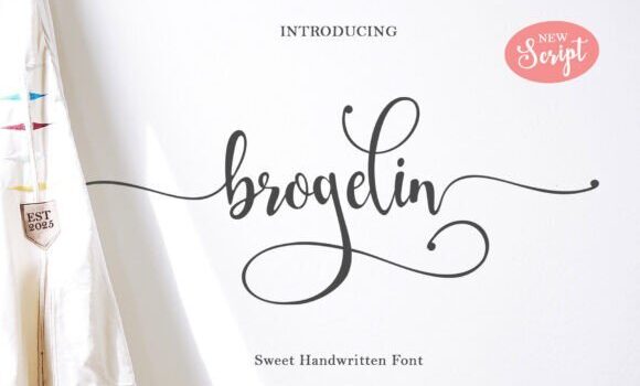 Brogelin Font - Featured Image