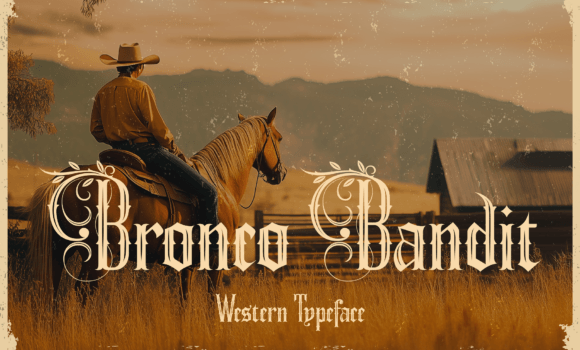 Bronco Bandit Font: Fonts Free Download Bronco Bandit Font - Featured Image
