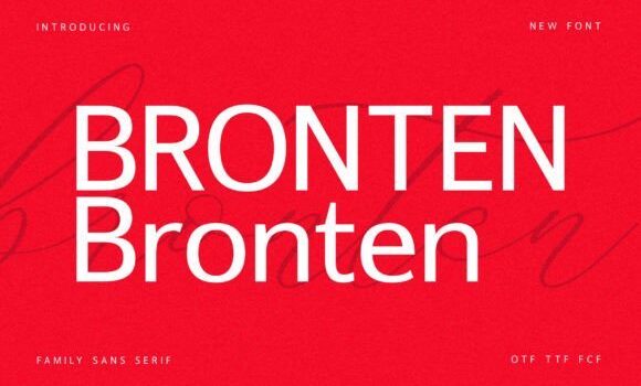 Bronten Font: Fonts Free Download Bronten Font - Featured Image