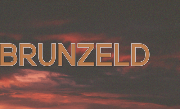Brunzeld Font: Fonts Free Download Brunzeld Font - Featured Image
