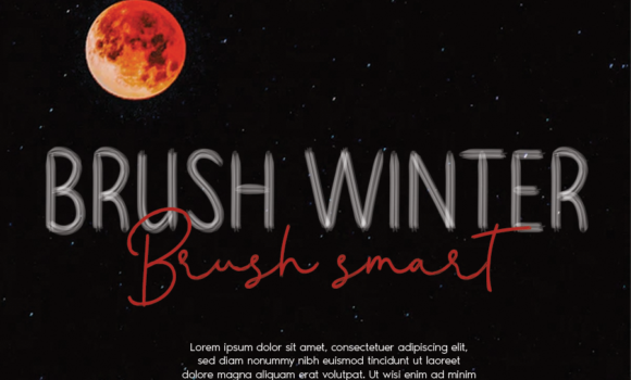 Brush Winter Font: Fonts Free Download Brush Winter Font - Featured Image