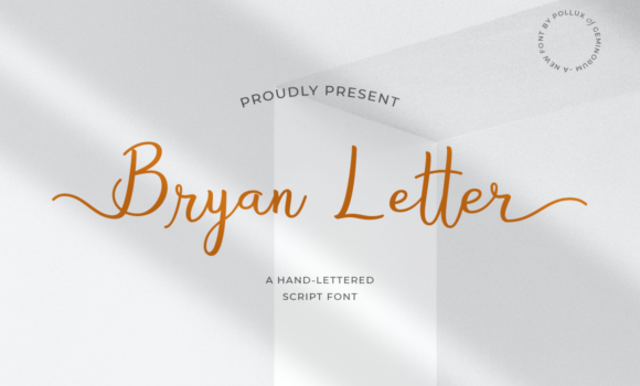 Bryan Letter Font: Fonts Free Download Bryan Letter Font - Featured Image