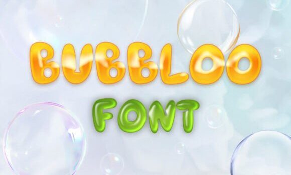 Bubbloo Font: Fonts Free Download Bubbloo Font - Featured Image
