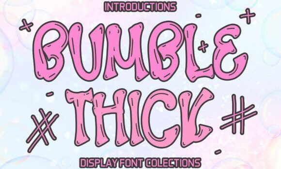 Bumble Thick Font - Featured Image