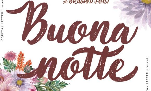 Buonanotte Font - Featured Image