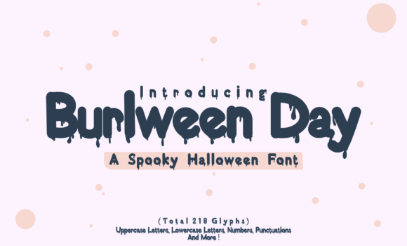 Burlween Day Font: Fonts Free Download Burlween Day Font - Featured Image