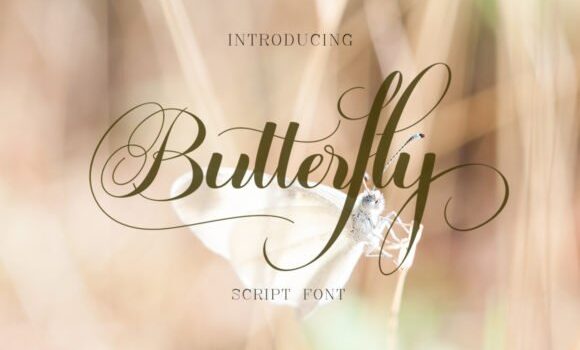 Butterfly  Font - Featured Image