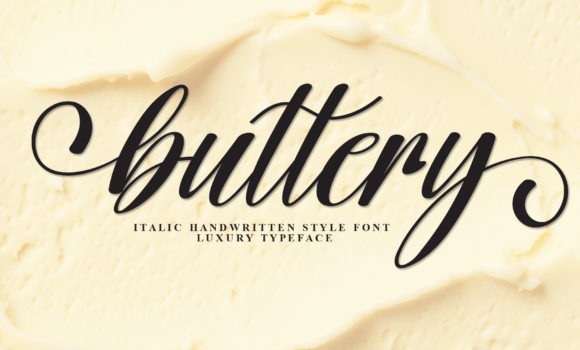 Buttery Font: Fonts Free Download Buttery Font - Featured Image