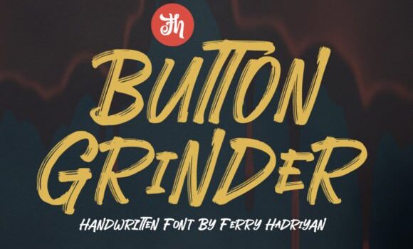 Button Grinder Font: Fonts Free Download Button Grinder Font - Featured Image