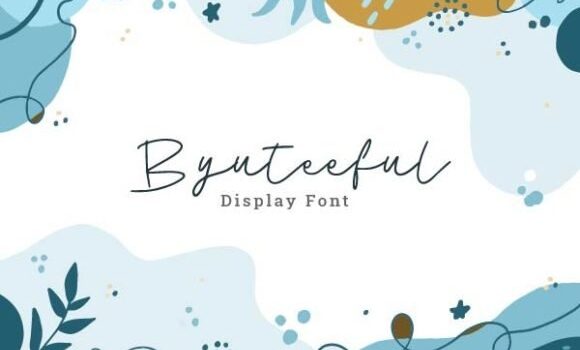Byuteeful Font: Fonts Free Download Byuteeful Font - Featured Image